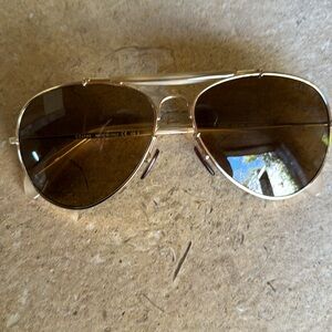 Celine Aviator Gold Sunglasses